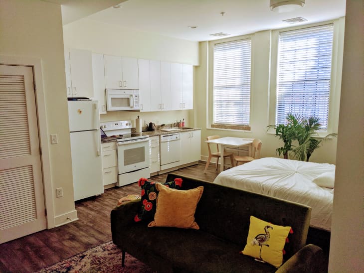 Minimal and Natural 500SquareFoot Studio Apartment Photos Apartment